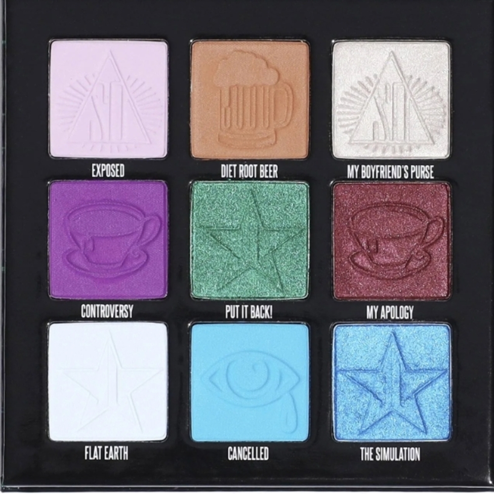 Jeffree Star Cosmetics  - Mini Controversy Palette - Emerald Edition